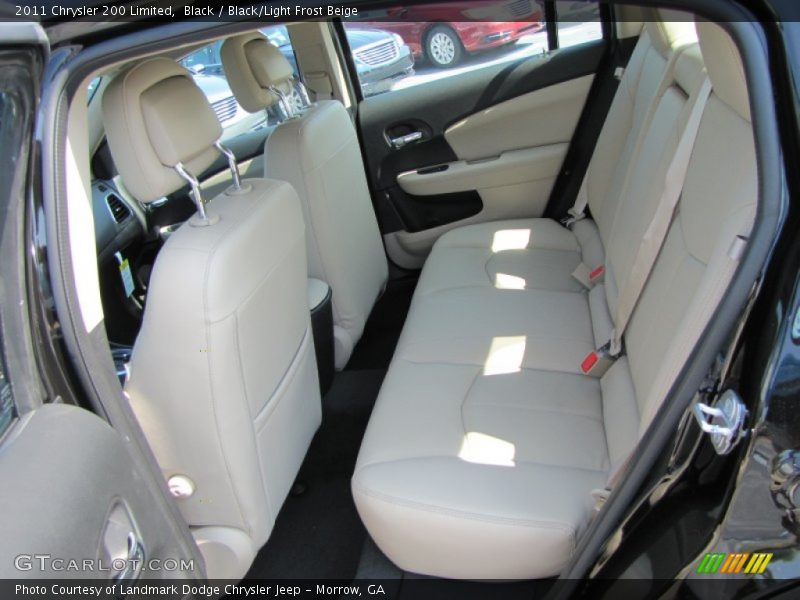 Black / Black/Light Frost Beige 2011 Chrysler 200 Limited
