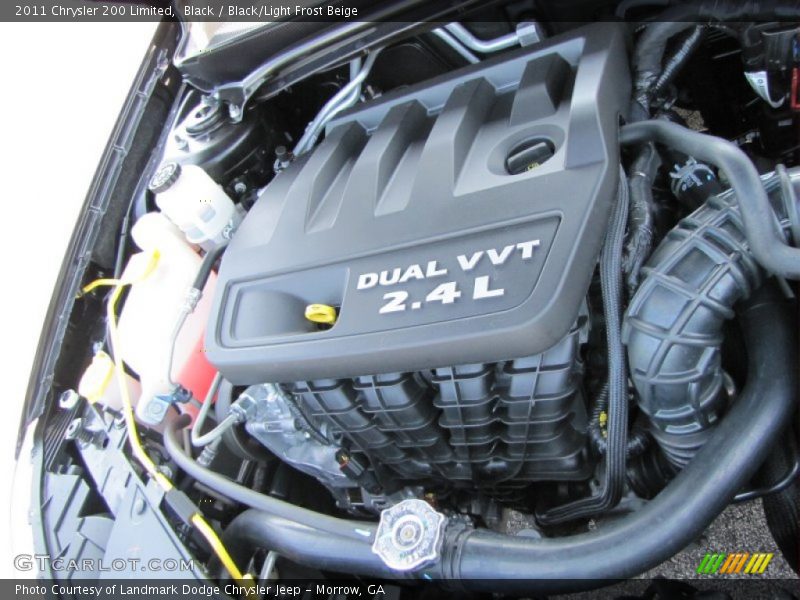 Black / Black/Light Frost Beige 2011 Chrysler 200 Limited