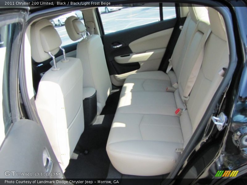 Black / Black/Light Frost Beige 2011 Chrysler 200 Limited