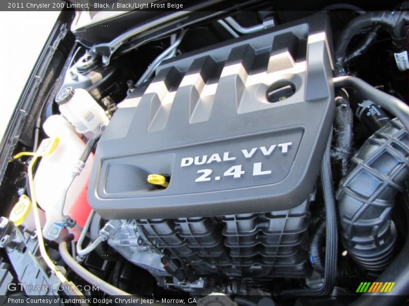 Black / Black/Light Frost Beige 2011 Chrysler 200 Limited