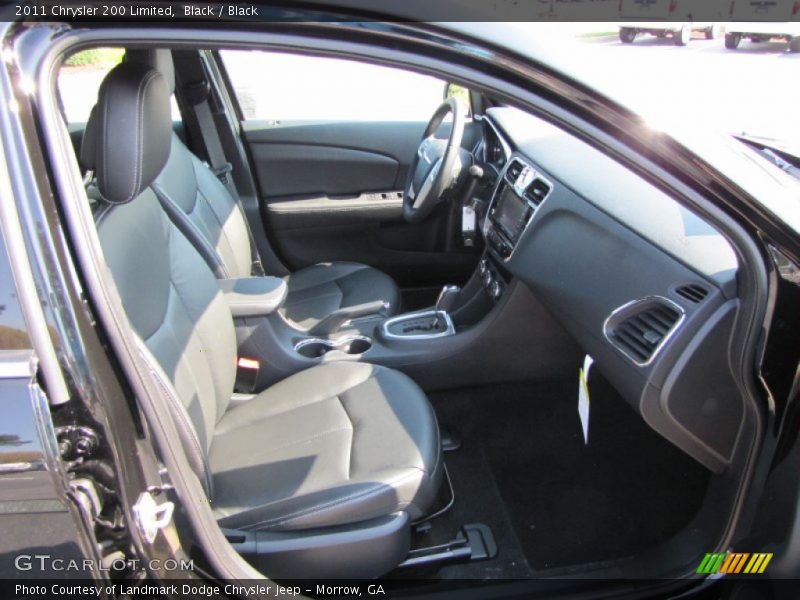 Black / Black 2011 Chrysler 200 Limited