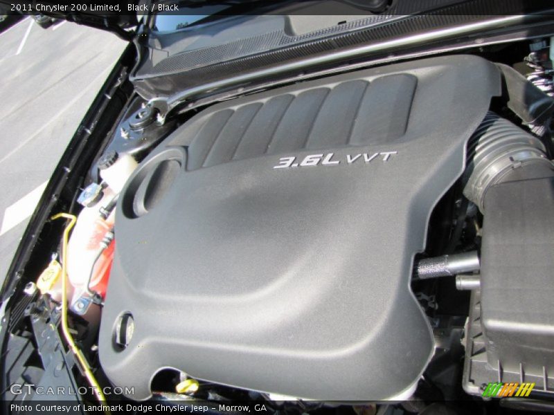 Black / Black 2011 Chrysler 200 Limited