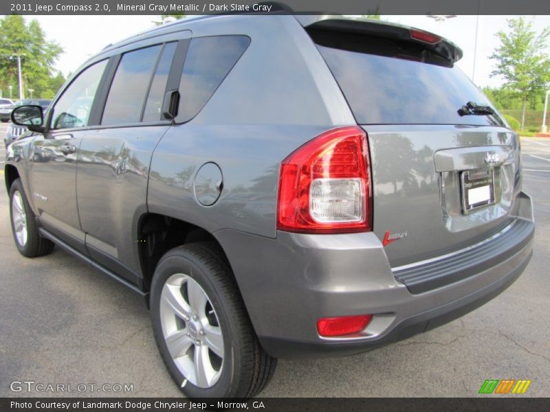 Mineral Gray Metallic / Dark Slate Gray 2011 Jeep Compass 2.0