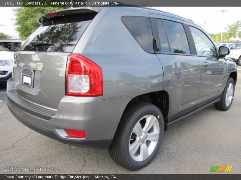 Mineral Gray Metallic / Dark Slate Gray 2011 Jeep Compass 2.0