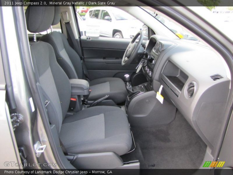 Mineral Gray Metallic / Dark Slate Gray 2011 Jeep Compass 2.0