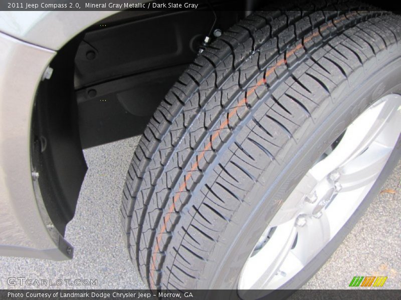 Mineral Gray Metallic / Dark Slate Gray 2011 Jeep Compass 2.0
