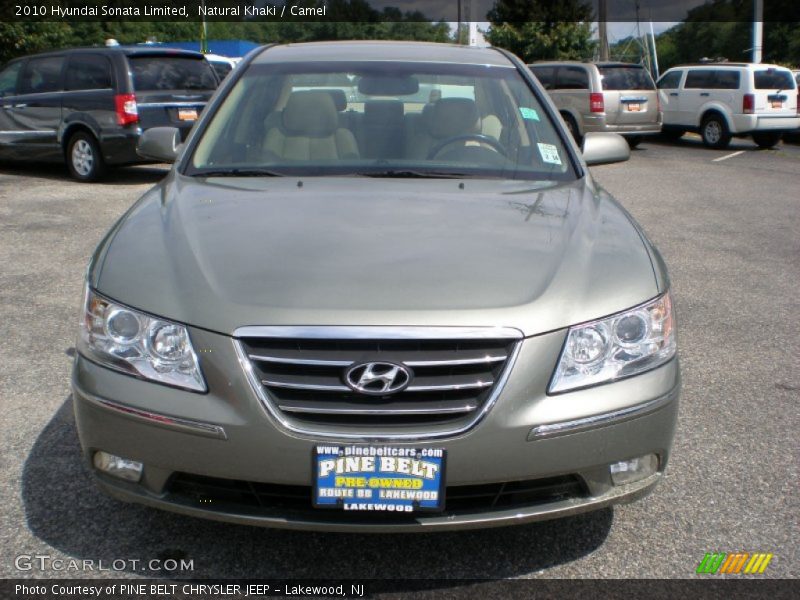 Natural Khaki / Camel 2010 Hyundai Sonata Limited
