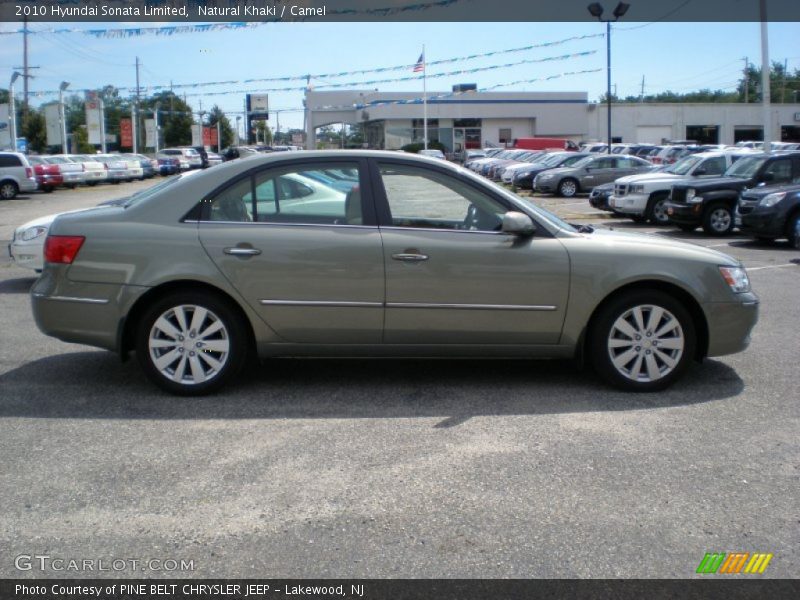 Natural Khaki / Camel 2010 Hyundai Sonata Limited