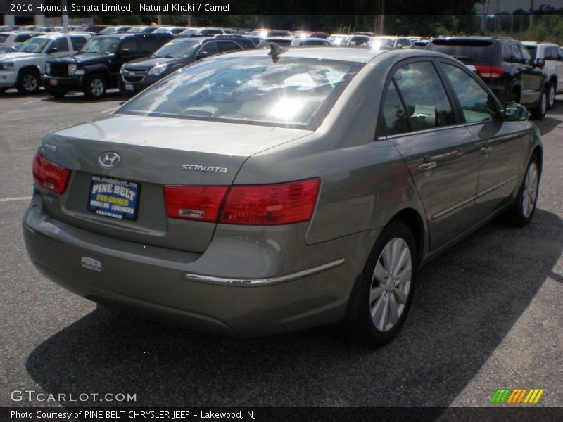 Natural Khaki / Camel 2010 Hyundai Sonata Limited