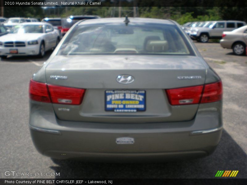 Natural Khaki / Camel 2010 Hyundai Sonata Limited