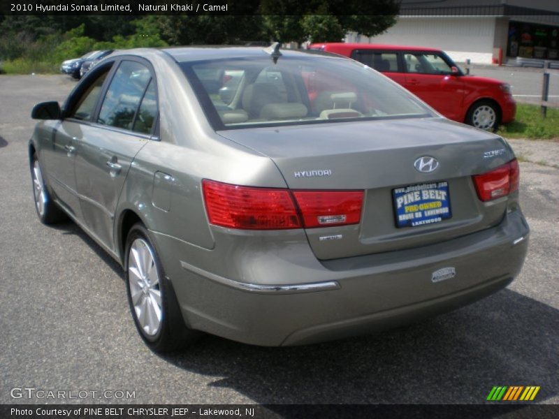 Natural Khaki / Camel 2010 Hyundai Sonata Limited