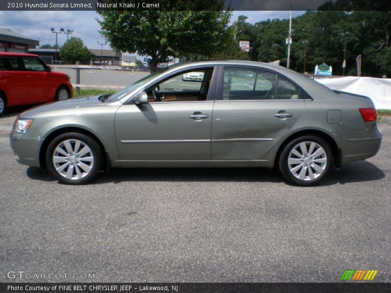 Natural Khaki / Camel 2010 Hyundai Sonata Limited