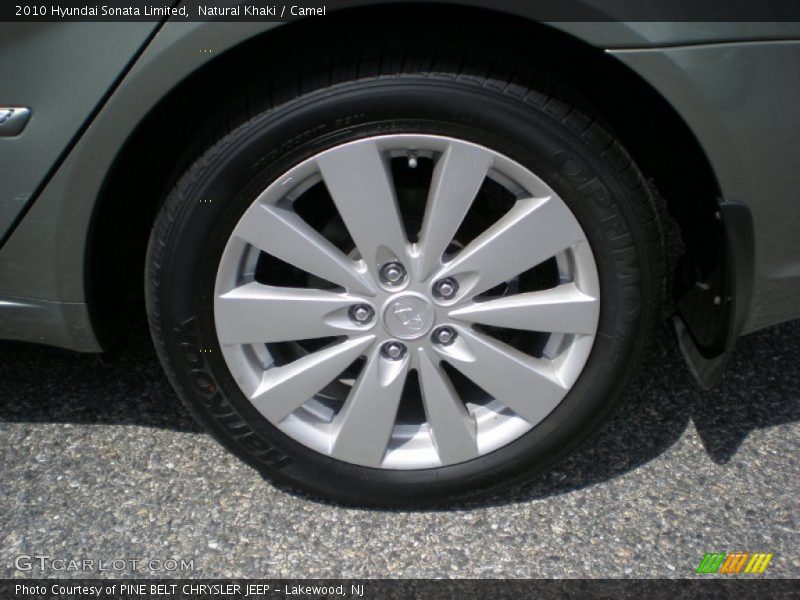 Natural Khaki / Camel 2010 Hyundai Sonata Limited