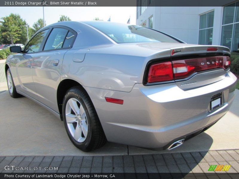 Billett Silver Metallic / Black 2011 Dodge Charger SE