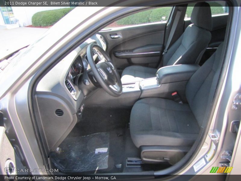 Billett Silver Metallic / Black 2011 Dodge Charger SE