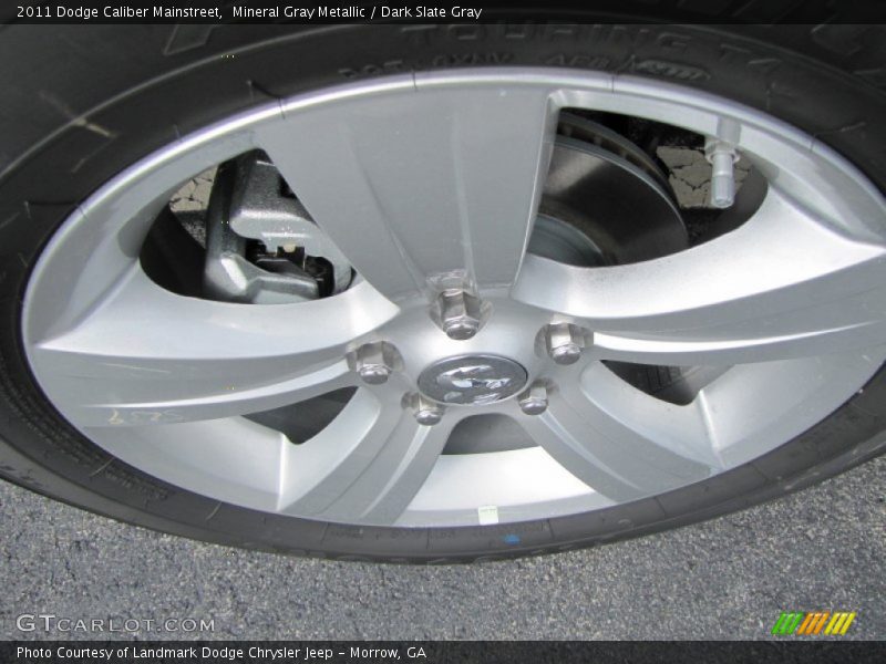 Mineral Gray Metallic / Dark Slate Gray 2011 Dodge Caliber Mainstreet