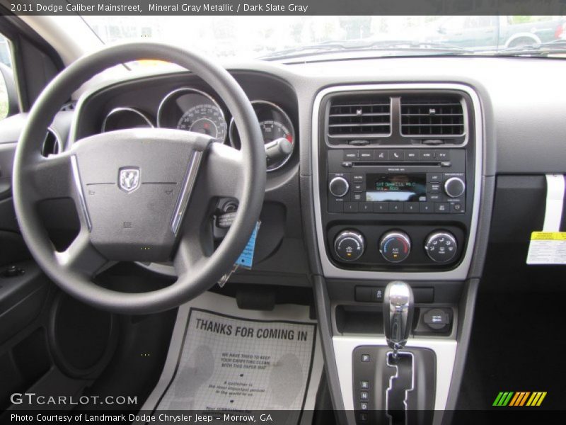 Mineral Gray Metallic / Dark Slate Gray 2011 Dodge Caliber Mainstreet