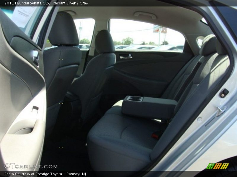 Radiant Silver / Gray 2011 Hyundai Sonata GLS
