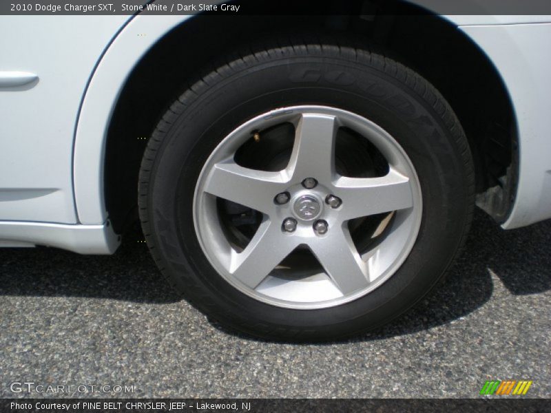 Stone White / Dark Slate Gray 2010 Dodge Charger SXT