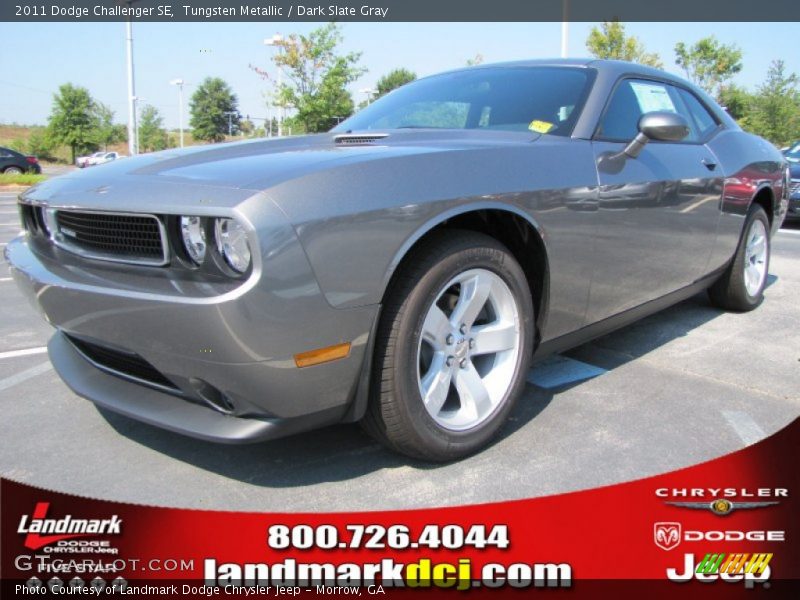 Tungsten Metallic / Dark Slate Gray 2011 Dodge Challenger SE