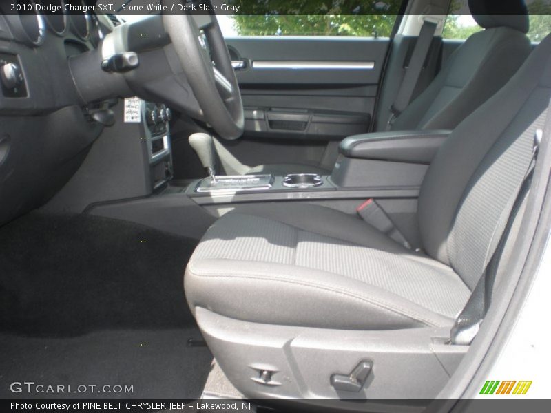 Stone White / Dark Slate Gray 2010 Dodge Charger SXT