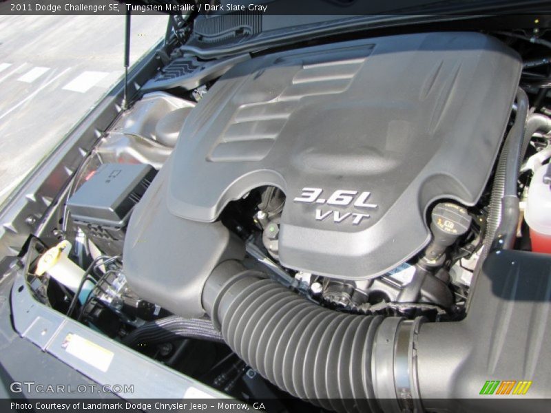 Tungsten Metallic / Dark Slate Gray 2011 Dodge Challenger SE