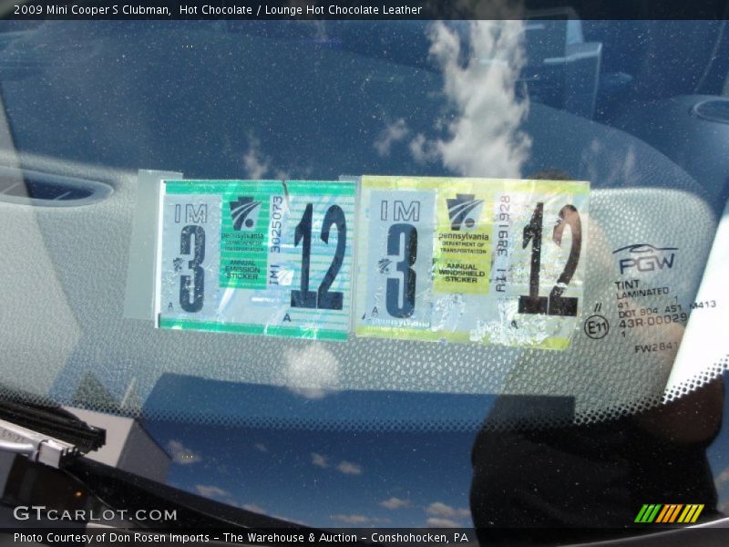 Hot Chocolate / Lounge Hot Chocolate Leather 2009 Mini Cooper S Clubman