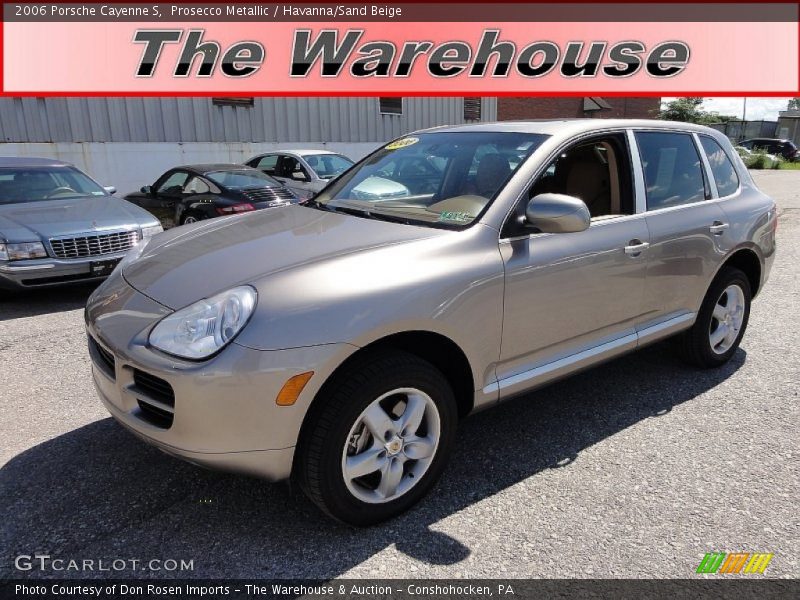 Prosecco Metallic / Havanna/Sand Beige 2006 Porsche Cayenne S