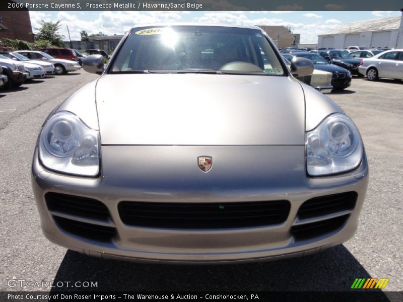 Prosecco Metallic / Havanna/Sand Beige 2006 Porsche Cayenne S