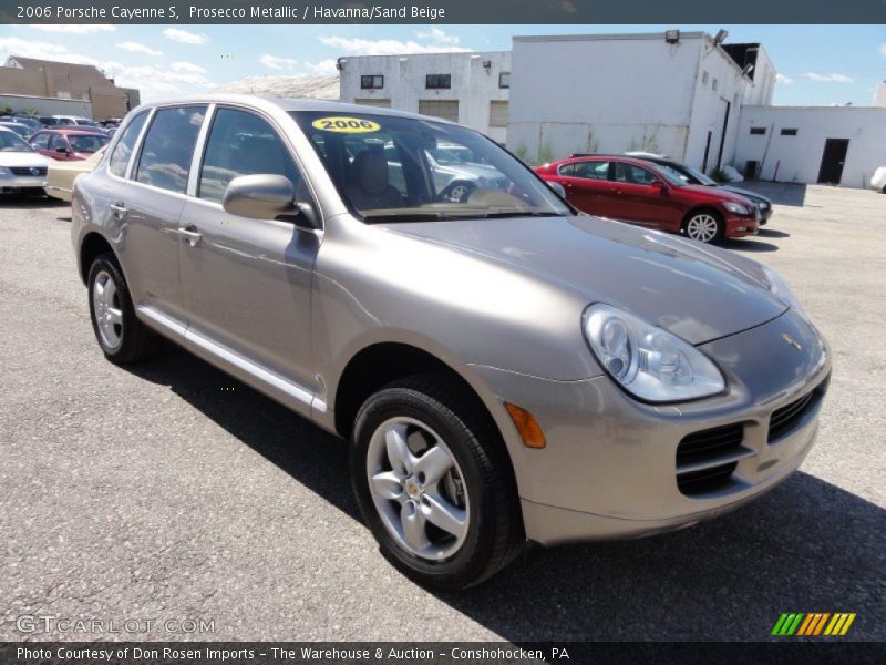 Prosecco Metallic / Havanna/Sand Beige 2006 Porsche Cayenne S