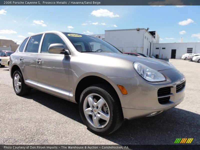 Prosecco Metallic / Havanna/Sand Beige 2006 Porsche Cayenne S
