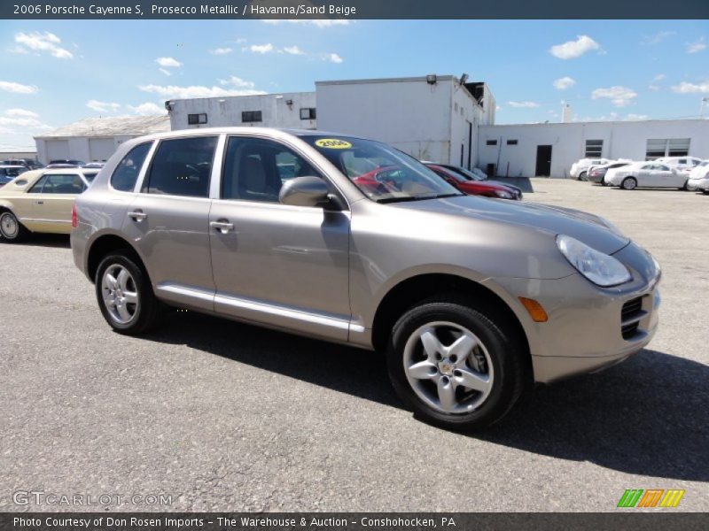 Prosecco Metallic / Havanna/Sand Beige 2006 Porsche Cayenne S