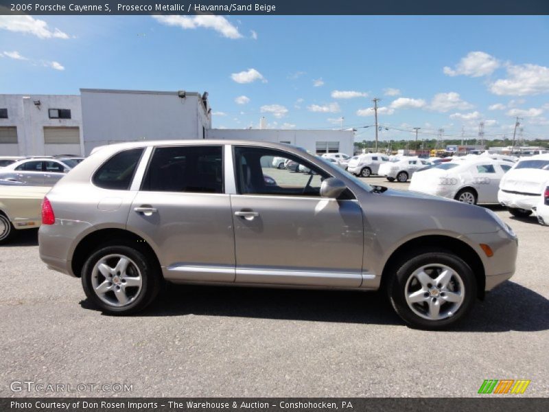 Prosecco Metallic / Havanna/Sand Beige 2006 Porsche Cayenne S