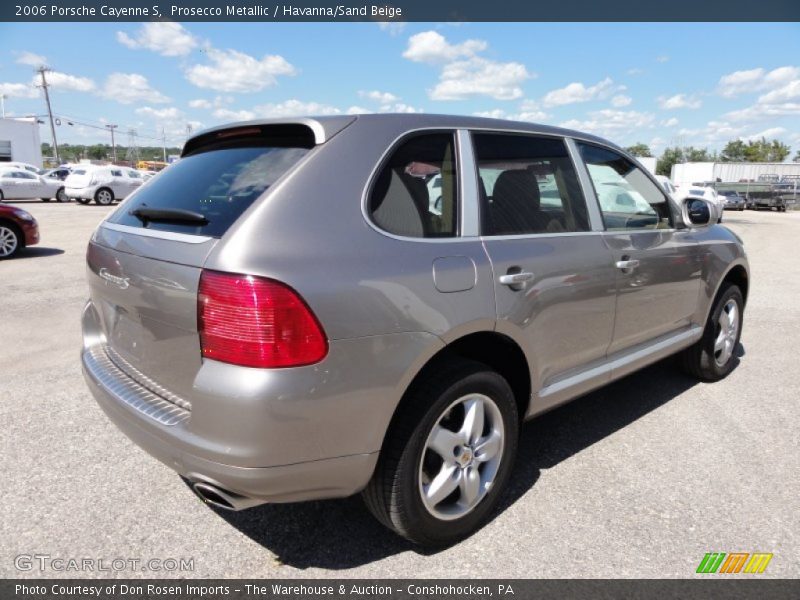 Prosecco Metallic / Havanna/Sand Beige 2006 Porsche Cayenne S