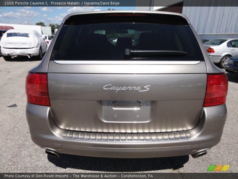 Prosecco Metallic / Havanna/Sand Beige 2006 Porsche Cayenne S