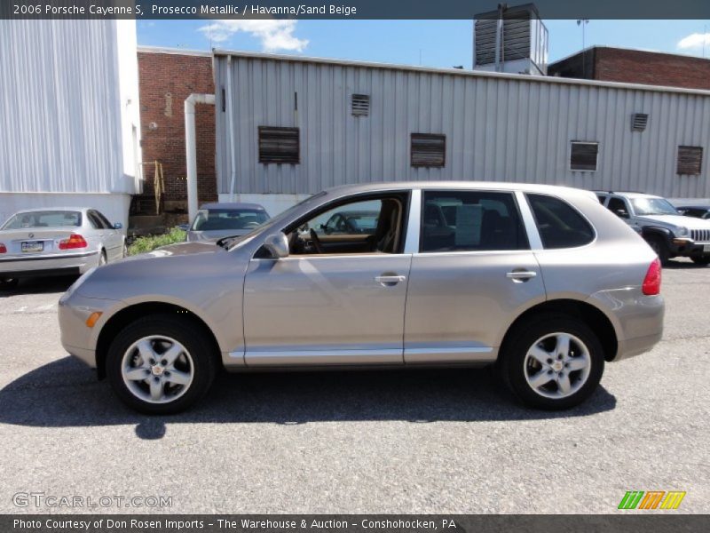Prosecco Metallic / Havanna/Sand Beige 2006 Porsche Cayenne S