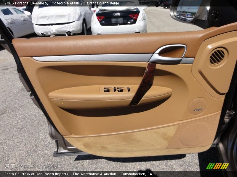 Prosecco Metallic / Havanna/Sand Beige 2006 Porsche Cayenne S