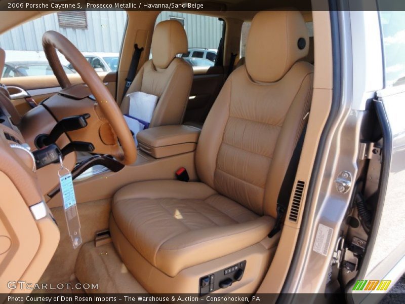 Prosecco Metallic / Havanna/Sand Beige 2006 Porsche Cayenne S