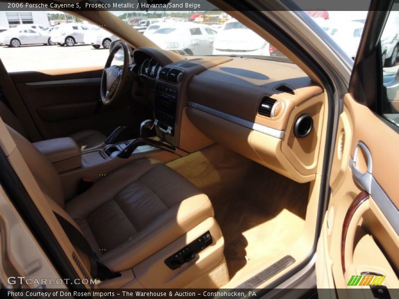 Prosecco Metallic / Havanna/Sand Beige 2006 Porsche Cayenne S