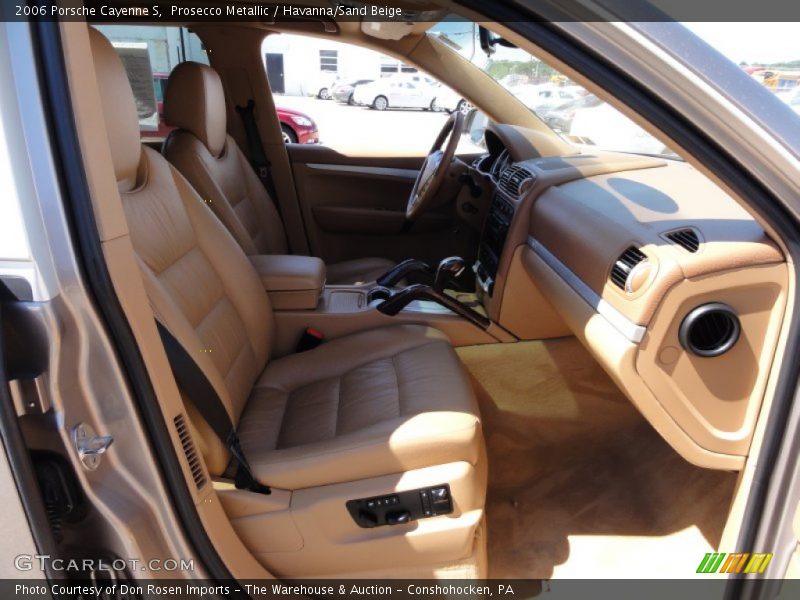 Prosecco Metallic / Havanna/Sand Beige 2006 Porsche Cayenne S
