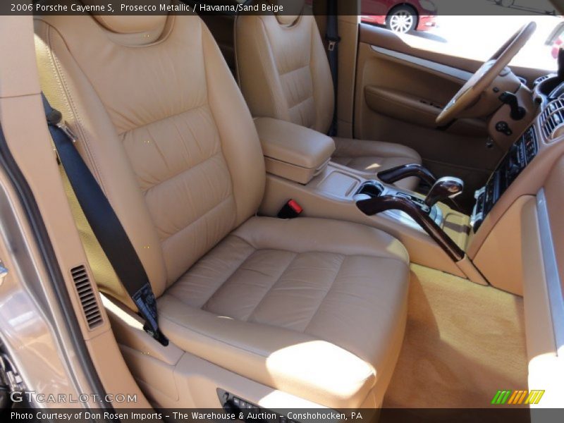 Prosecco Metallic / Havanna/Sand Beige 2006 Porsche Cayenne S