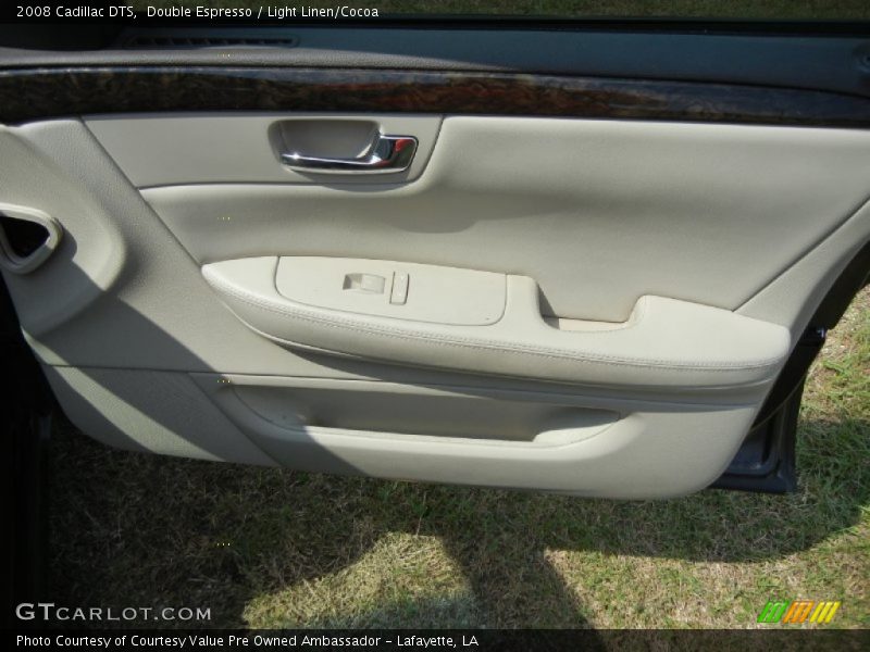 Double Espresso / Light Linen/Cocoa 2008 Cadillac DTS