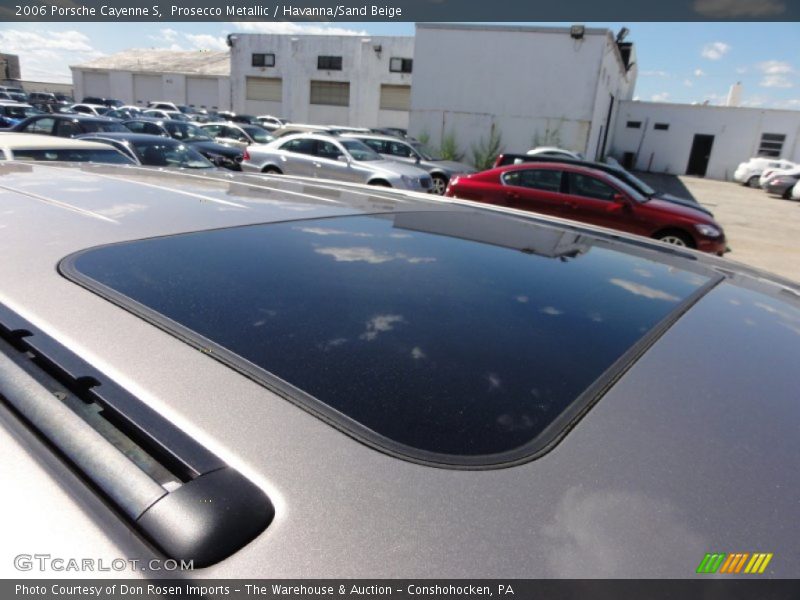 Prosecco Metallic / Havanna/Sand Beige 2006 Porsche Cayenne S