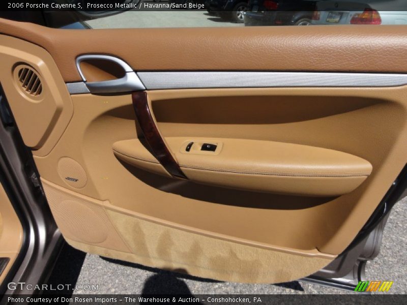 Prosecco Metallic / Havanna/Sand Beige 2006 Porsche Cayenne S