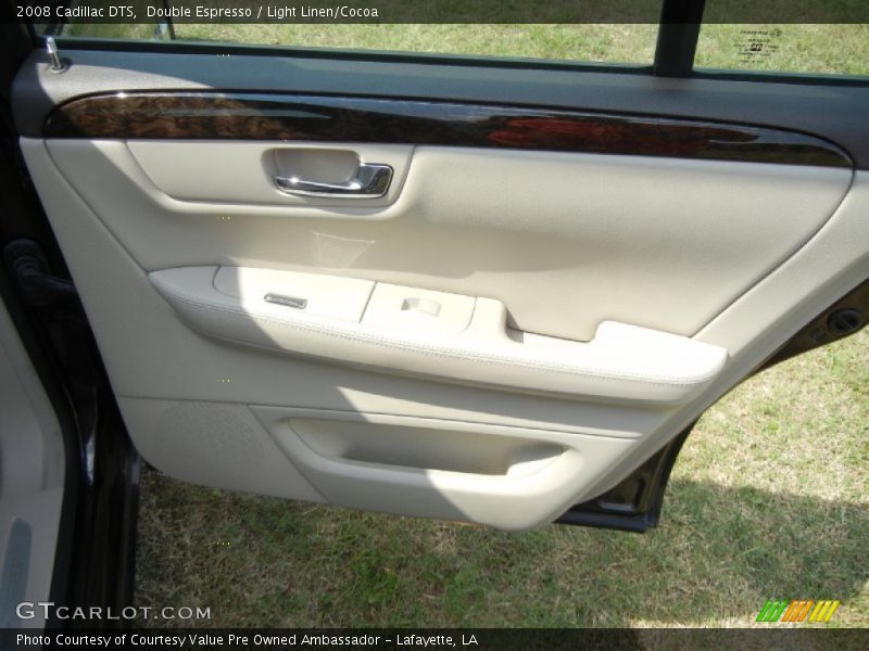 Double Espresso / Light Linen/Cocoa 2008 Cadillac DTS