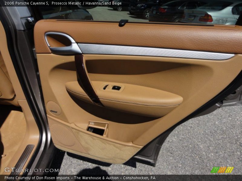 Prosecco Metallic / Havanna/Sand Beige 2006 Porsche Cayenne S