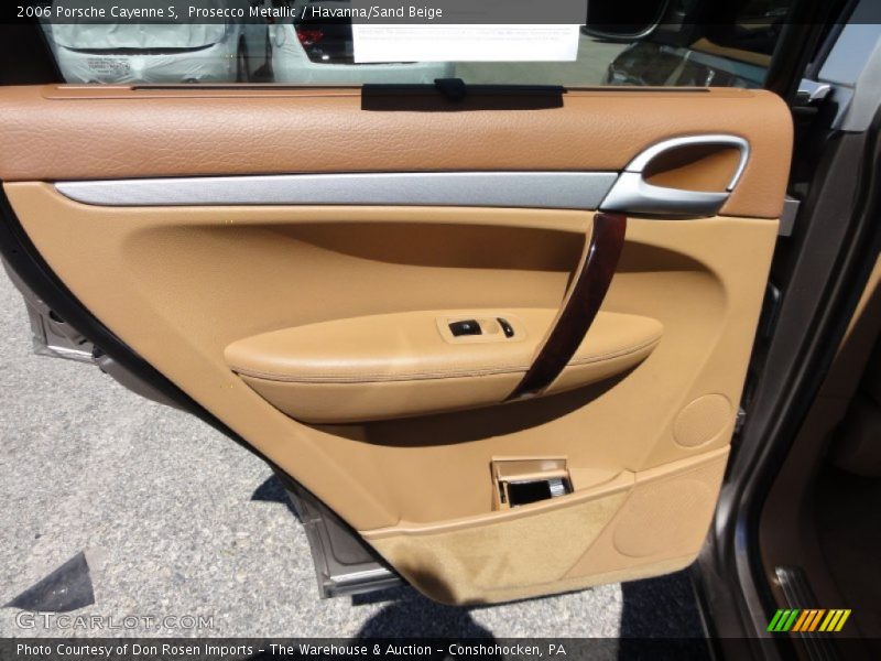 Prosecco Metallic / Havanna/Sand Beige 2006 Porsche Cayenne S