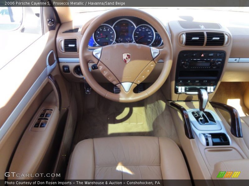 Prosecco Metallic / Havanna/Sand Beige 2006 Porsche Cayenne S