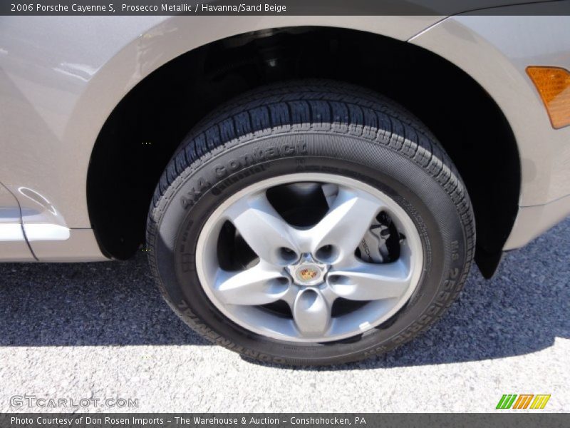 Prosecco Metallic / Havanna/Sand Beige 2006 Porsche Cayenne S