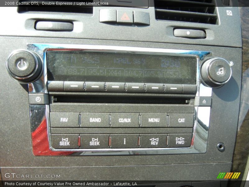 Double Espresso / Light Linen/Cocoa 2008 Cadillac DTS